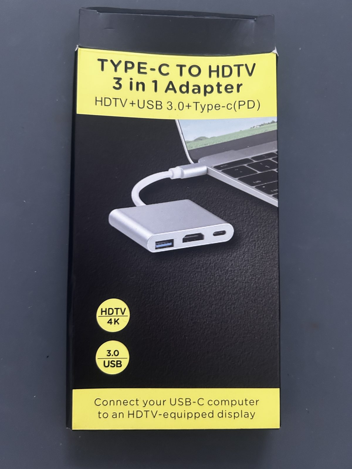 Adaptateur USB-C M - USB-A/C et HDMI