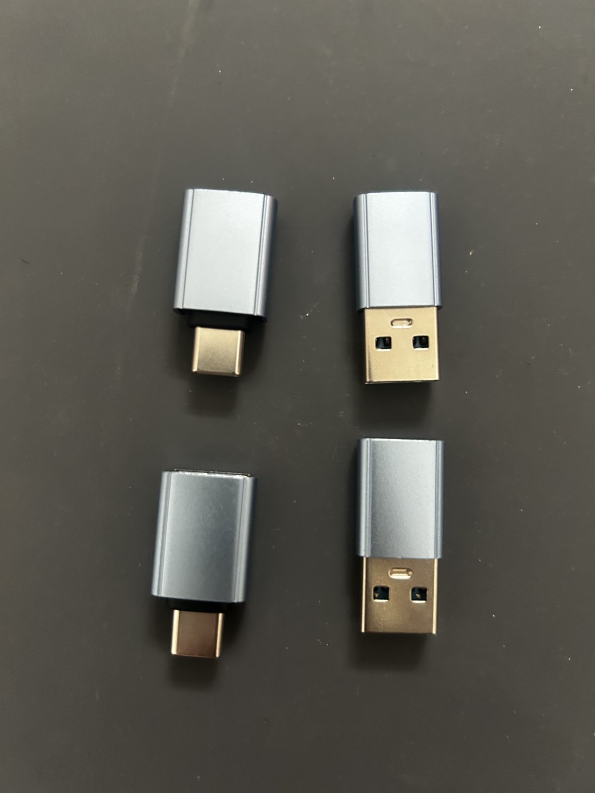 Adaptateur USB-C M - USB-A F - bleu