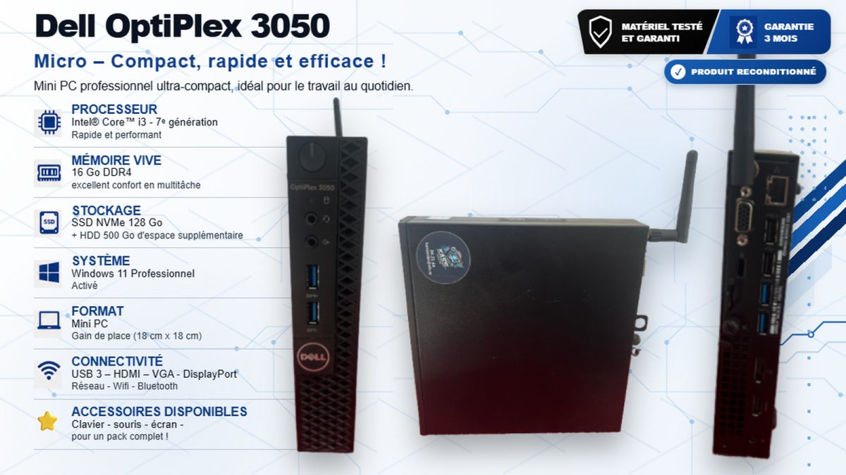 Dell OptiPlex 3050 Micro -
