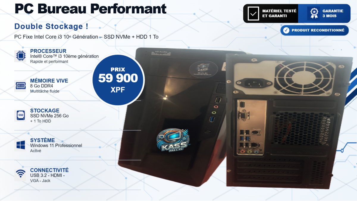PC Bureau Performant