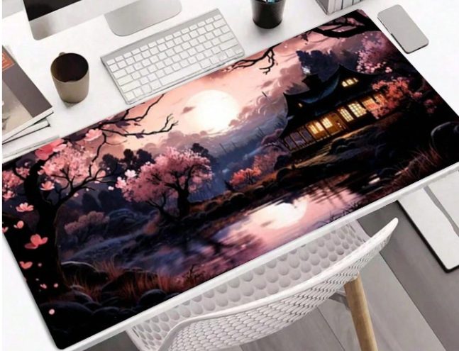 Tapis de souris  – Design Paysage Japonais Zen