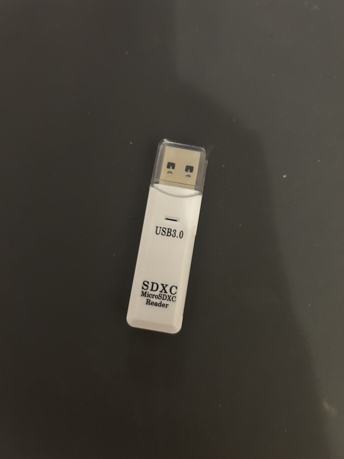 lecteur de cartes SD - USB-A M - Blanc
