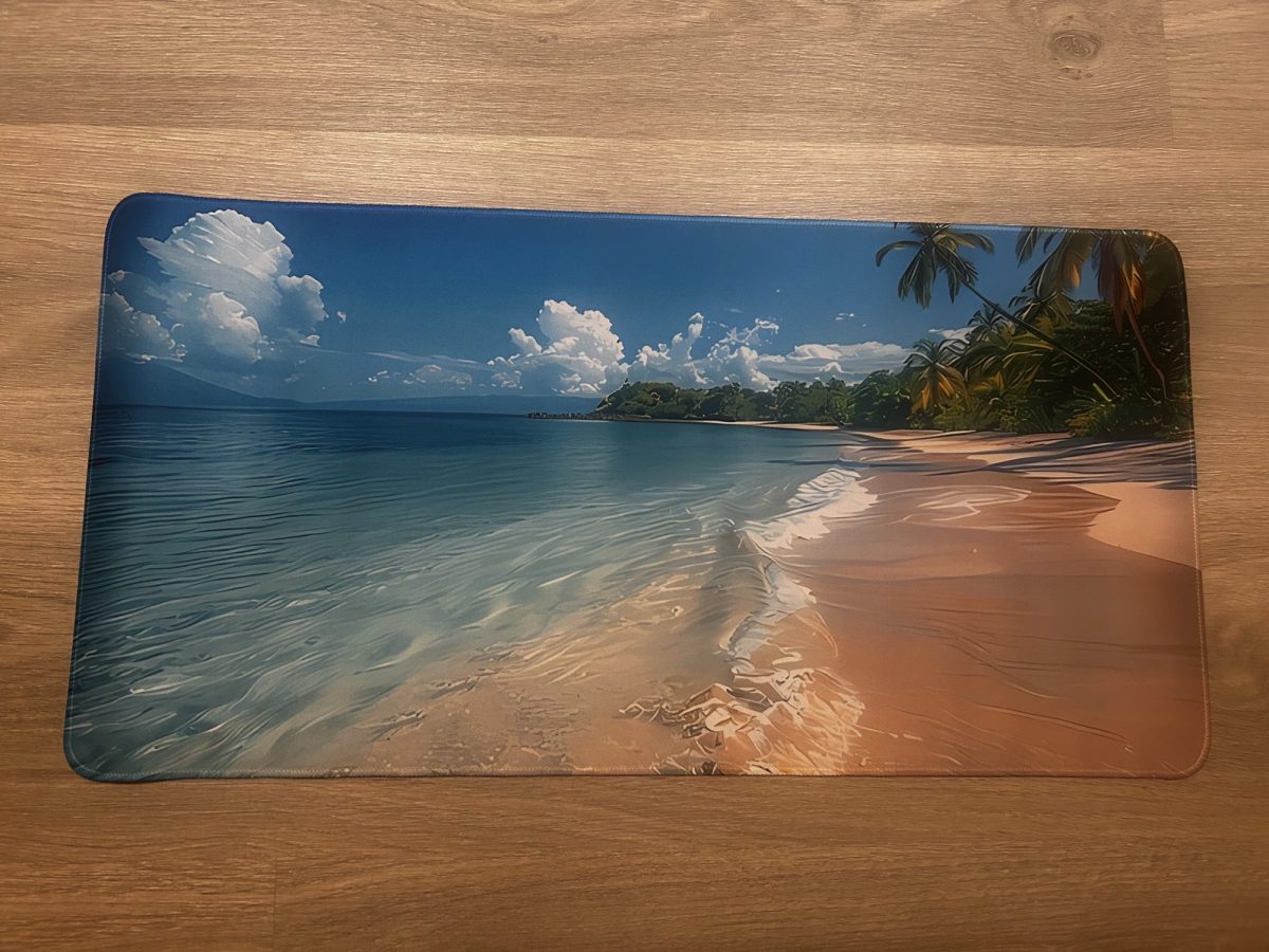 Tapis de souris – Design Plage Tropicale